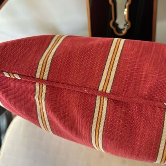 Pottery Barn Striped Accent Pillow 18”x18” - Picture 3 of 6